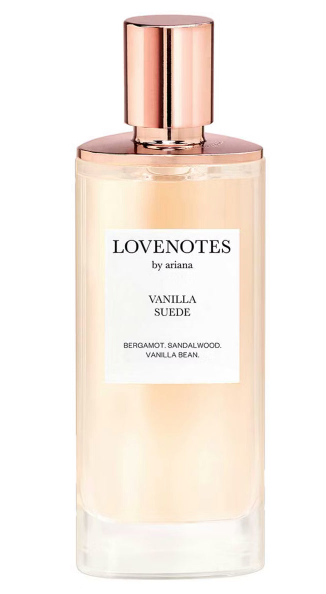 LOVENOTES by ariana grande Vanilla Suede NEW RELEASE!! Eau De Parfum Samples