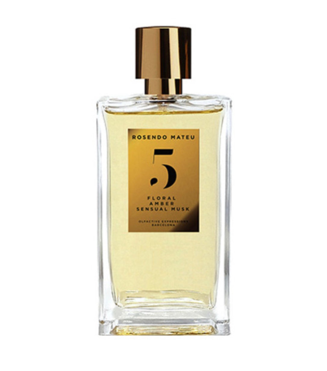 Rosendo Mateu 5 Floral Amber Sensual Musk Eau De Parfum Samples